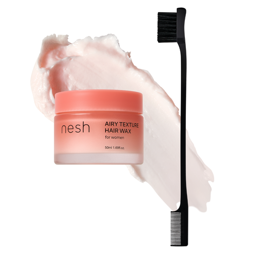 nesh] Airy Texture Hair Wax & Dual Brush – MOIDA