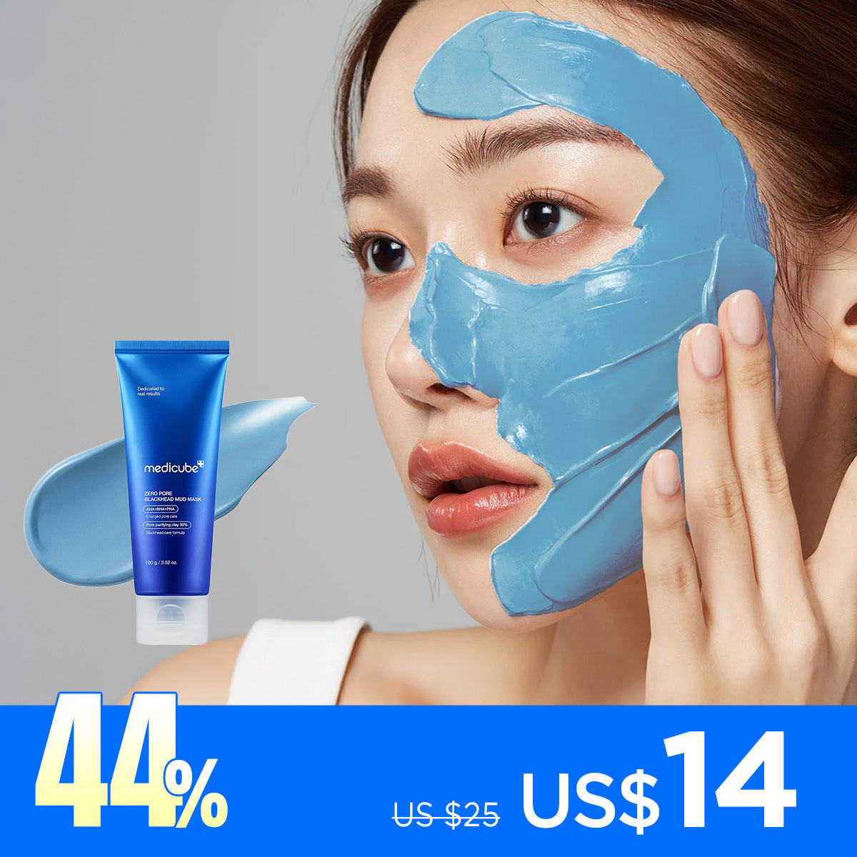 Medicube] Zero Pore Blackhead Mud Mask 100ml – MOIDA