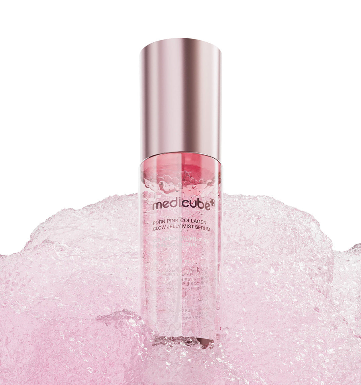 MEDICUBE] PDRN Pink Collagen Glow Jelly Mist Serum 100ml – MOIDA