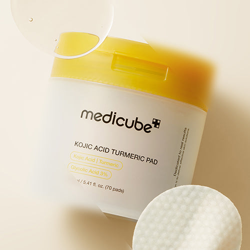 MEDICUBE] Kojic Acid Turmeric Pad (70ea) – MOIDA