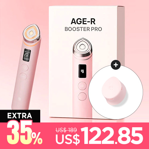 Medicube] AGE-R Booster Pro #Pink + Free Gift – MOIDA