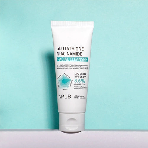 aplb glutathione niacinamide facial cleanser 80ml APLB Glutathione Niacinamide Facial Cleanser 80ml