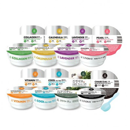 MODERING MASK CUP PACK3点セット Lindsay] Modeling Mask Cup Pack 28g (8 Types) – MOIDA