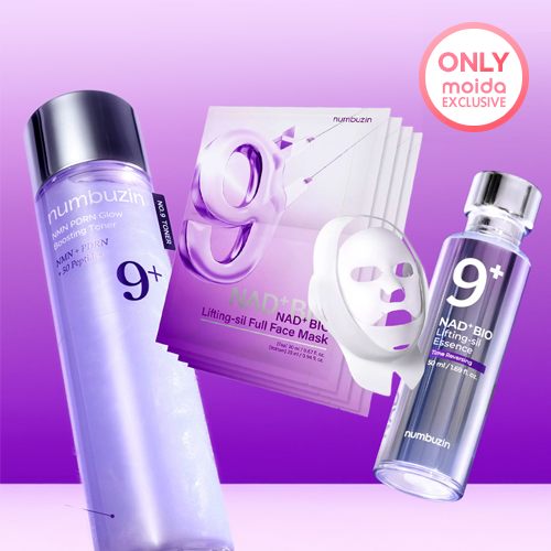 MOIDA SET [Numbuzin] No.9 NAD Line Daily Set (Essence + Mask + Toner)