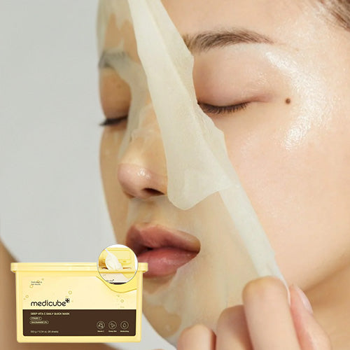 Medicube] Deep Vita C Daily Quick Mask (30ea) – MOIDA