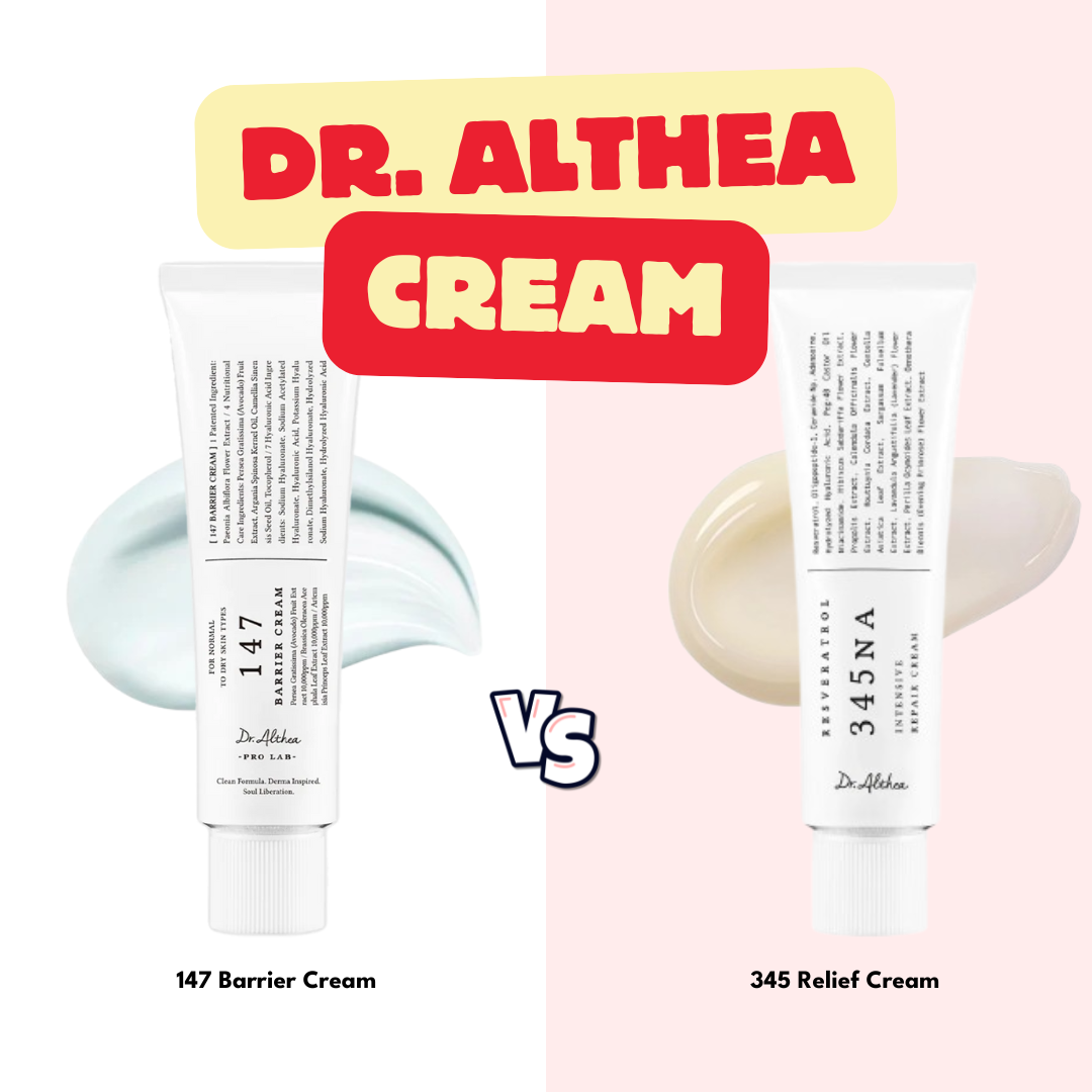 Dr. Althea 147 Barrier Cream vs. 345 Relief Cream: The Ultimate Showdown for Radiant Skin!