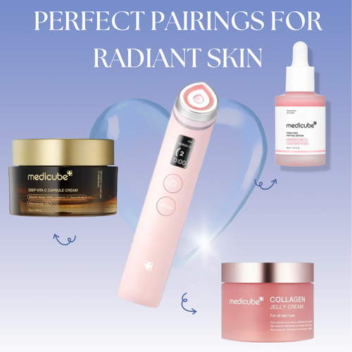 Glow Up with [Medicube] AGE-R Booster Pro: Perfect Pairings for Radiant Skin ✨