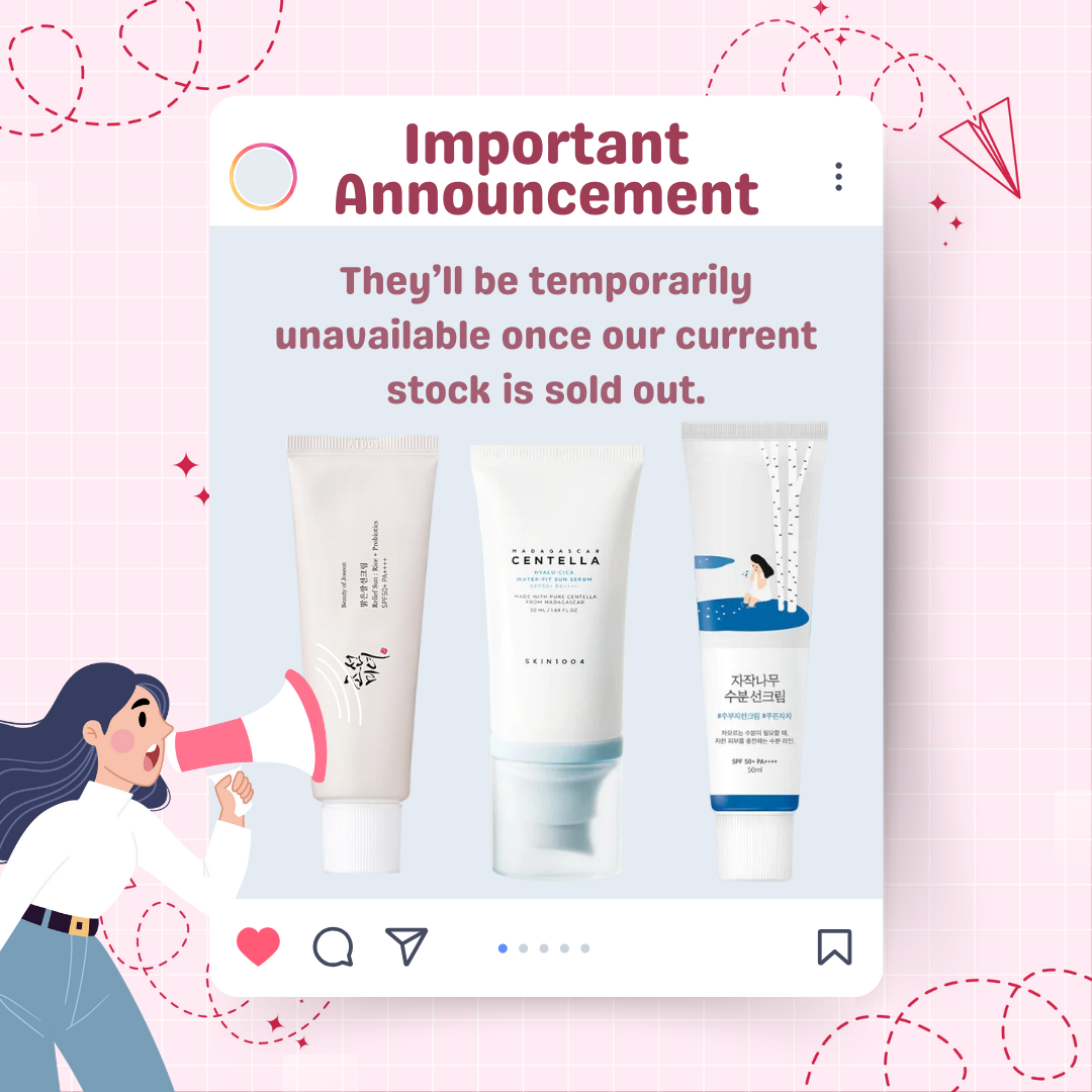 🌞✨ Important Update: Our Beloved Sun Products are Getting a Makeover! ✨🌞
