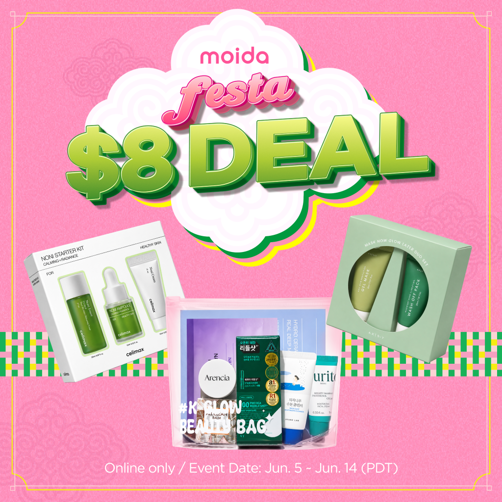 [MOIDA K-Beauty Festa] $8 Deal _event