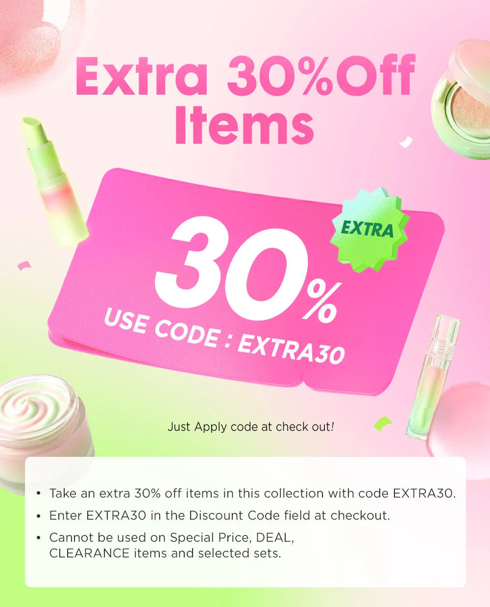 EXTRA30 COUPON _for main page