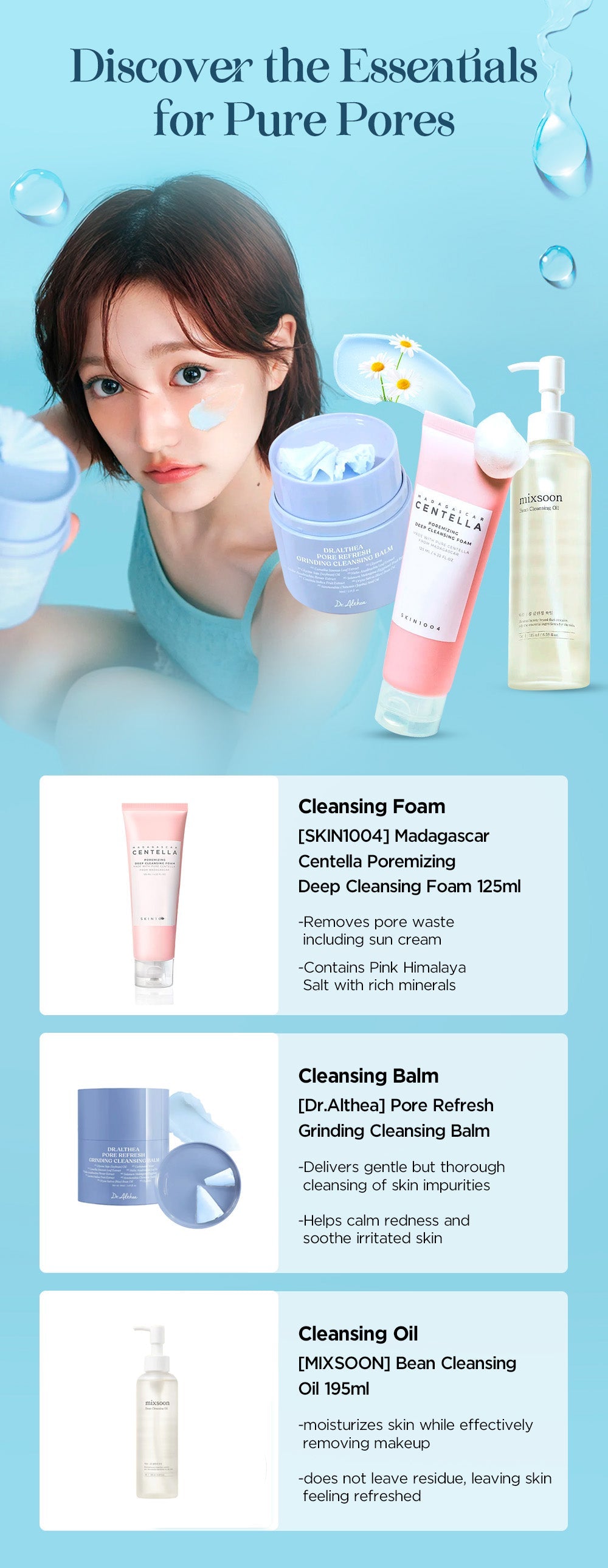 Deep Clean, Poreless Skin