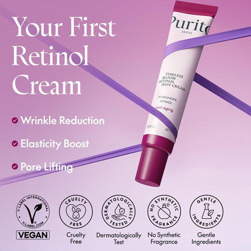 [Purito Seoul] Timeless Bloom Retinol Spot Cream 30ml