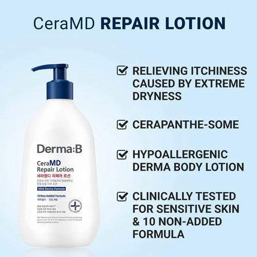[DERMA:B] CeraMD Repair Lotion 400ml