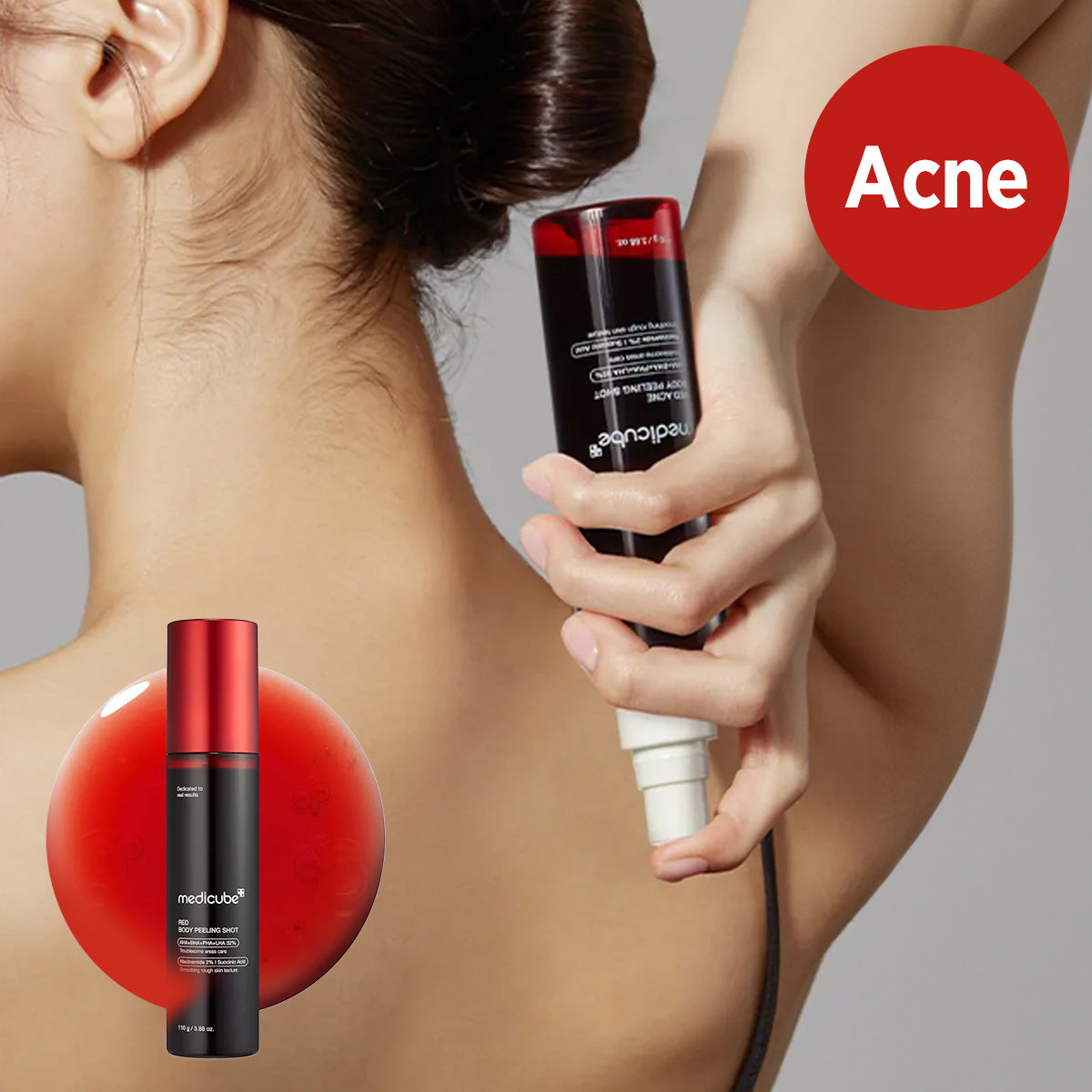 [Medicube] Red Acne Body Peeling Shot 2.0 110ml