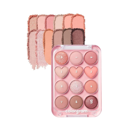 [colorgram] Pin Point Eyeshadow Palette (2 colors)