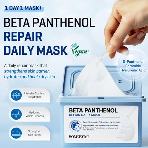 [SOMEBYMI] Beta Panthenol Repair Daily Mask (30ea)