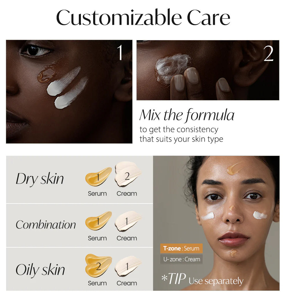 [d'Alba] Truffle Double Serum & Cream 70g