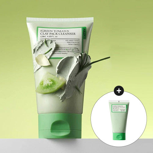 [FULLY] Green Tomato Clay Pack Cleanser 120ml + Free Gift