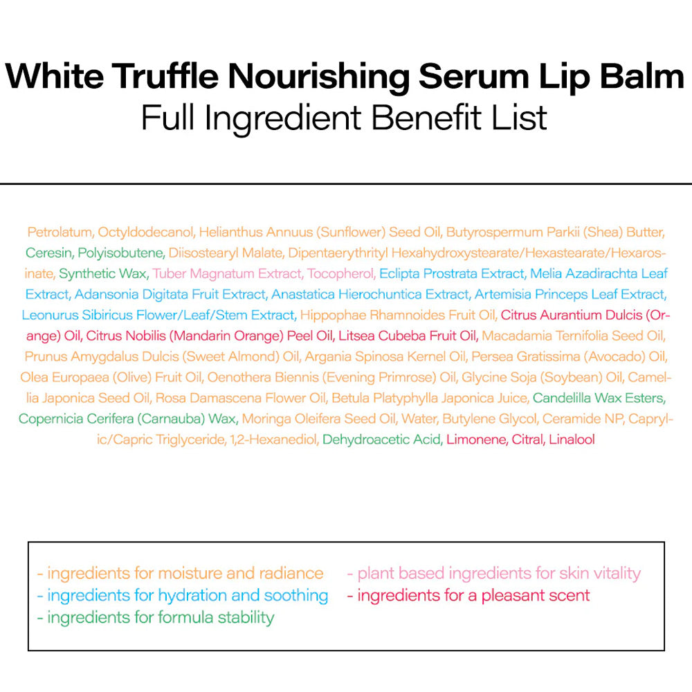 [d'Alba] Truffle Nourishing Serum Lip Balm