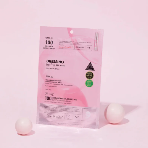 [VT Cosmetics] Collagen Reedle Shot 100 2Step Mask (1ea)