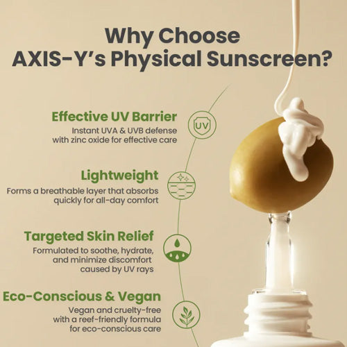 [AXIS-Y] Complete No-Stress Physical Sunscreen 50ml
