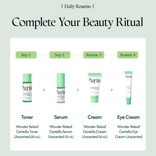 [Purito Seoul] Wonder Releaf Centella Mini Kit Unscented