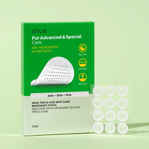 [Anua] Triple Acid Spot Care Microdart Patch (12ea)