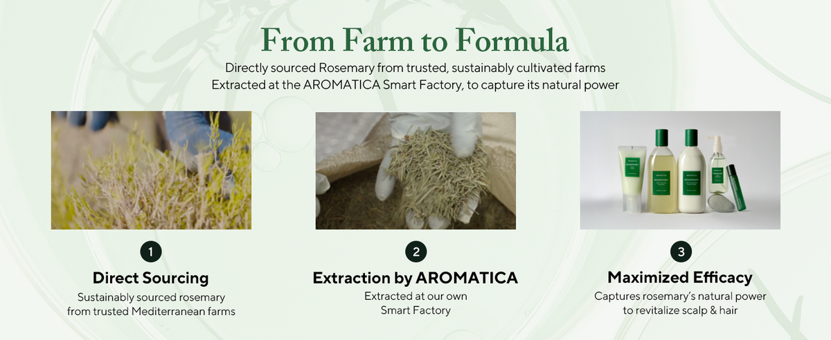 [aromatica] Rosemary PDRN Scalp Serum 100ml
