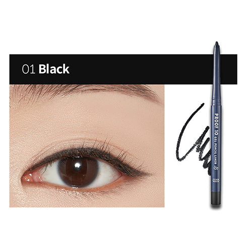 [ETUDE] Proof 10 Gel Pencil Liner #1 Black