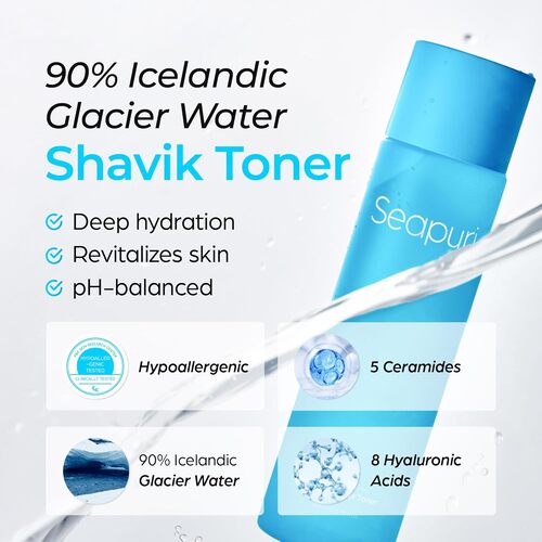 [Seapuri] Shavik Glacier Toner 200ml