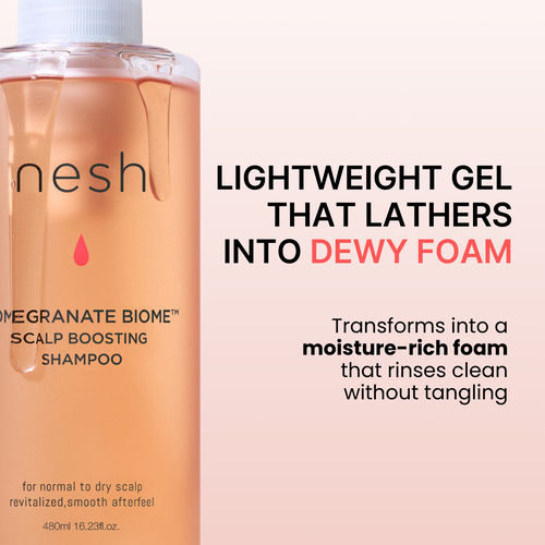 [nesh] Pomegranate Biome Scalp Boosting Shampoo 480ml