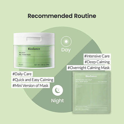 [Biodance] Sea Kelp Gel Toner Pads (60 pads)