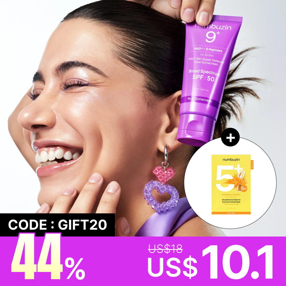 [Numbuzin] No.9 NAD+ BIO Super Defense Glow Sunscreen 50ml