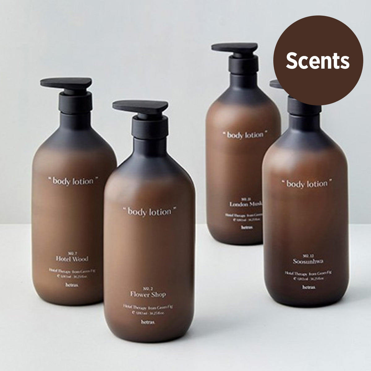 [hetras] Hotel Therapy Body Lotion 1013ml (7 types)