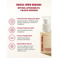 *MOIDA SET* [KSECRET] SEOUL 1988 Anti-Aging Care Duo (Eye Cream & Serum)