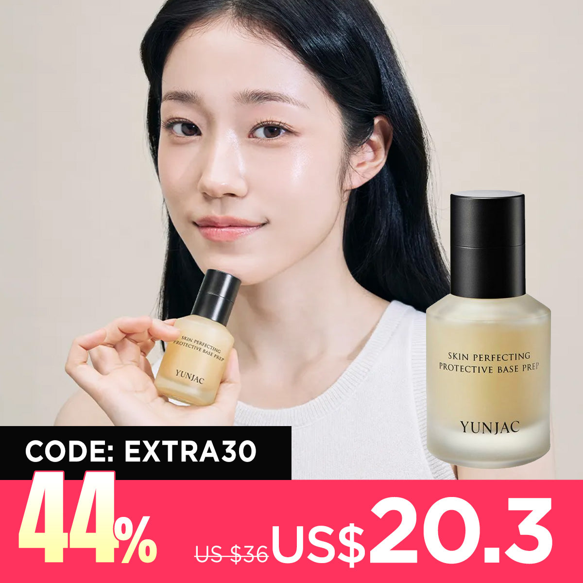 [YUNJAC] Skin Perfecting Protective Base Prep 40ml