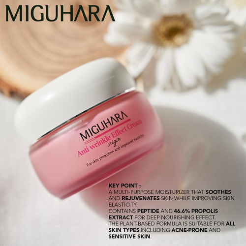 ***[MIGUHARA] Anti-wrinkle Effect Cream Origin 50ml