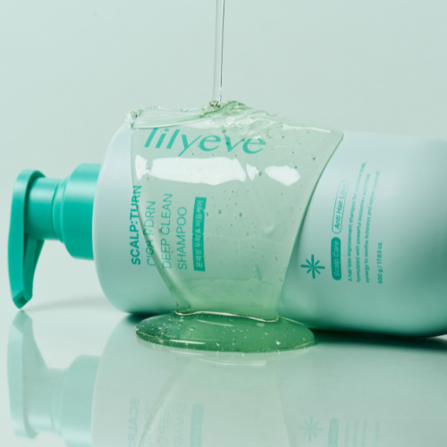[lilyeve] Scalp:Turn Cica PDRN Deep Clean Shampoo 500g