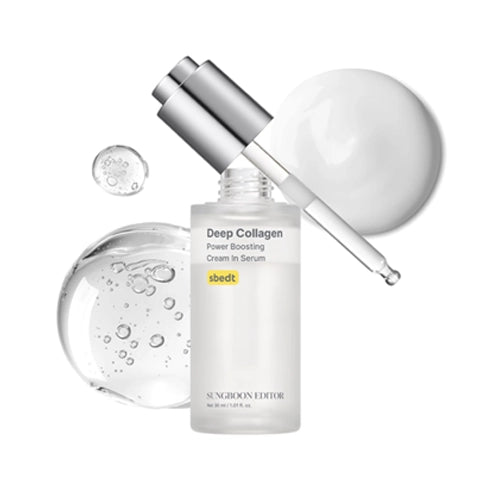 [SUNGBOON EDITOR] *renewal* Deep Collagen Power Boosting Cream In Serum 30ml