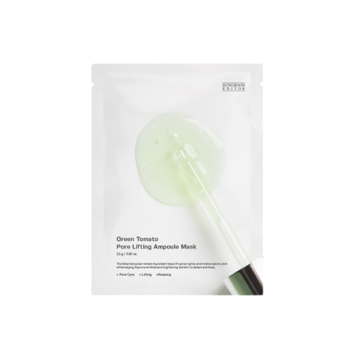 [SUNGBOON EDITOR] Green Tomato Pore Lifting Ampoule Mask
