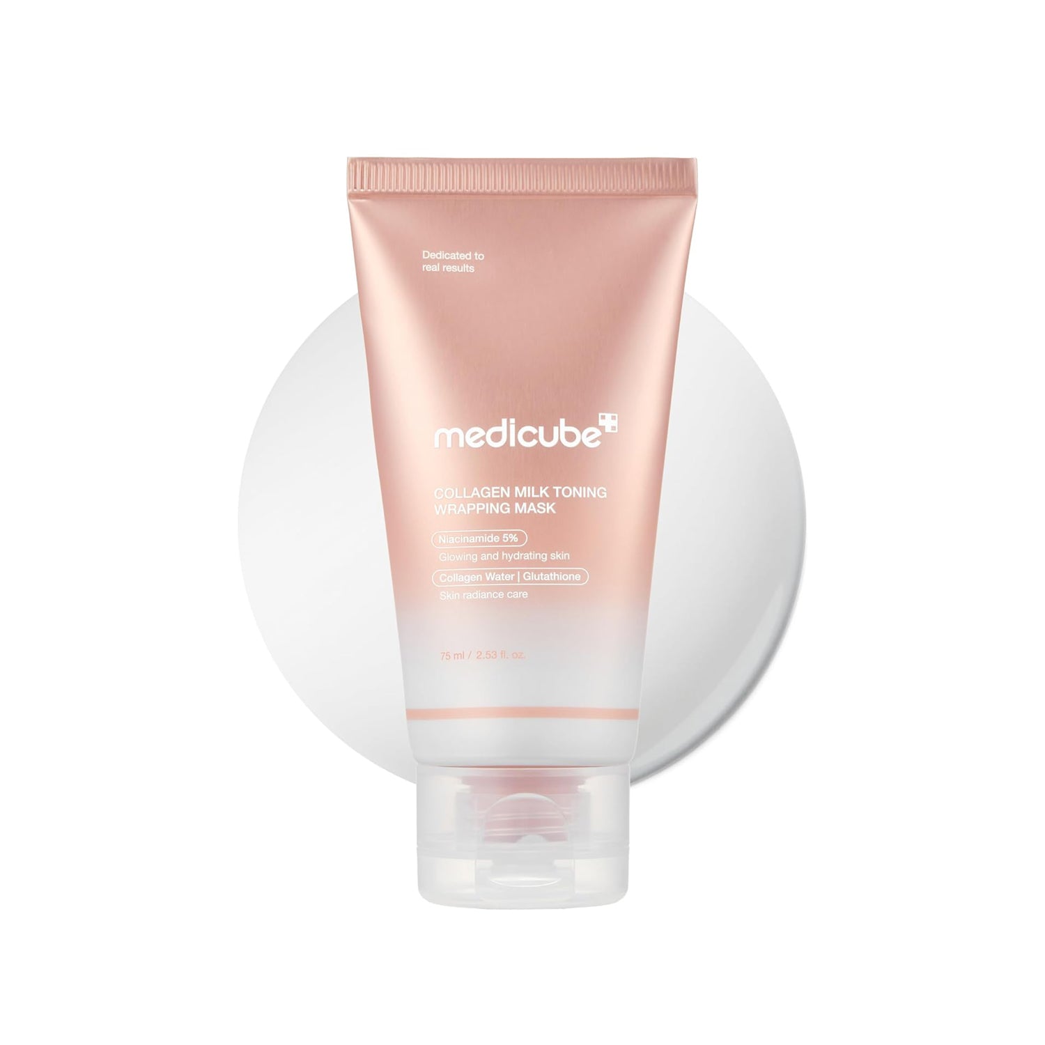 [MEDICUBE] Collagen Milk Toning Wrapping Mask 75ml