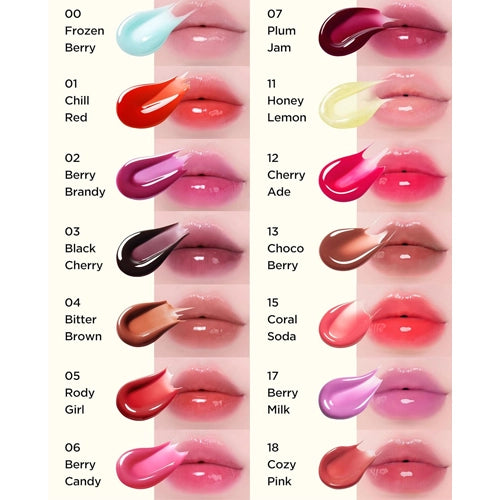 [TOCOBO] Juicy Berry Plumping Lip Oil Glam Max 4ml (14 colors)