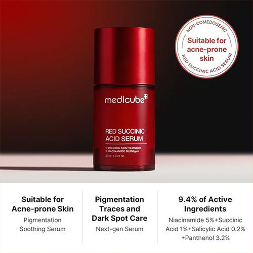 [Medicube] Red Succinic Acid Serum 30ml