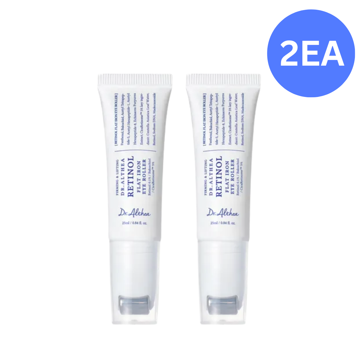 2EA [Dr.Althea] Retinol Flat Iron Eye Roller 25ml Double Pack (2ea) *Special Price*