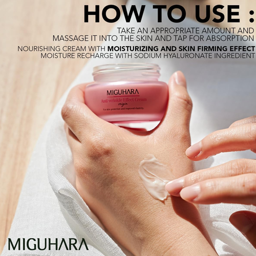 ***[MIGUHARA] Anti-wrinkle Effect Cream Origin 50ml