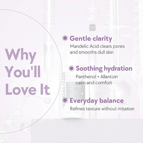 [NINELESS] Molecule-Clear 5% Mandelic Acid Serum 30ml
