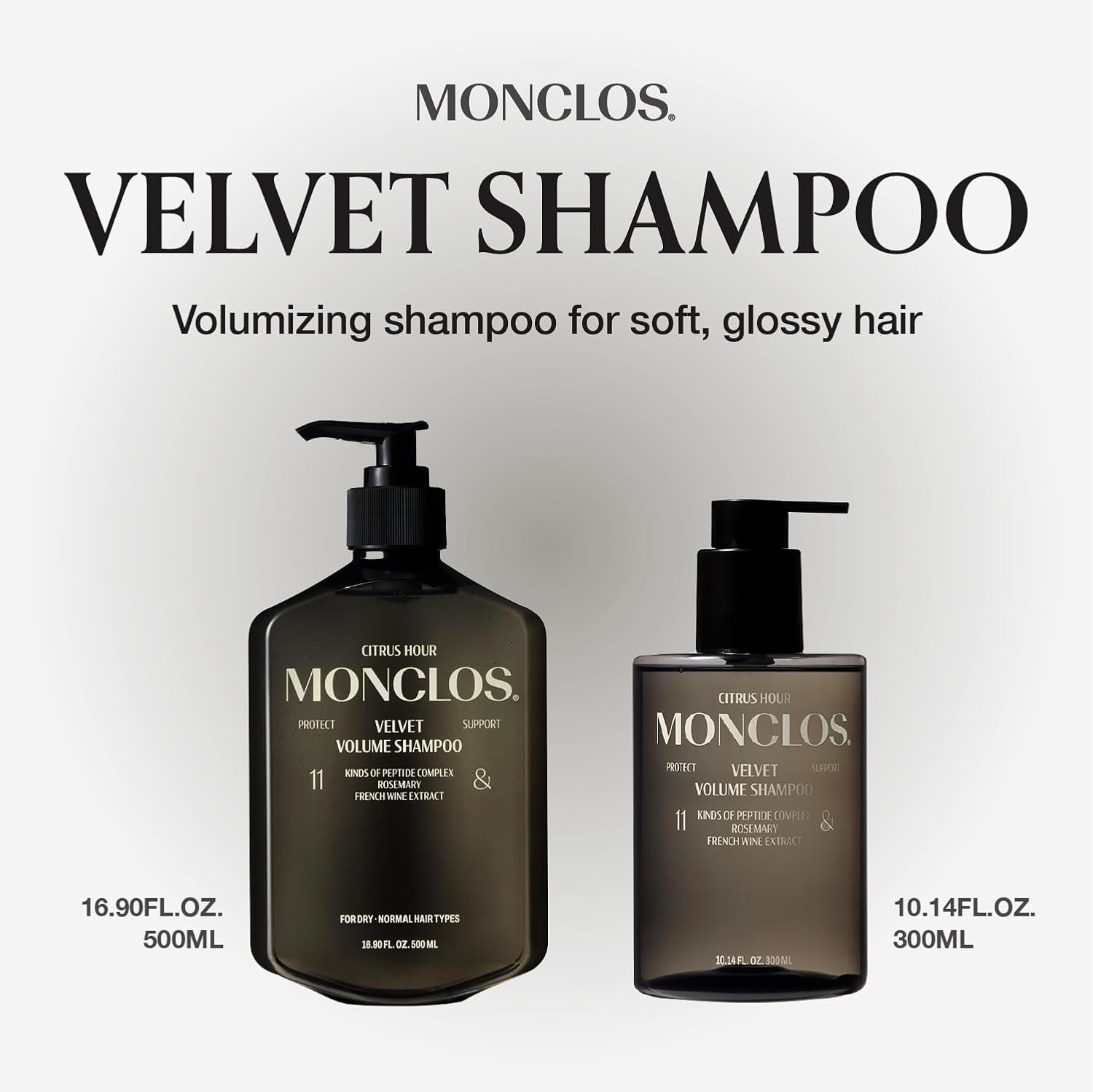 [MONCLOS] Velvet Volume Shampoo 300ml