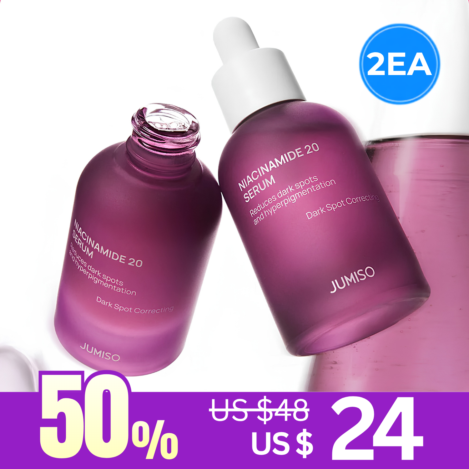 *Special Price* 2EA [Jumiso] Niacinamide 20 Serum 40ml (2ea)