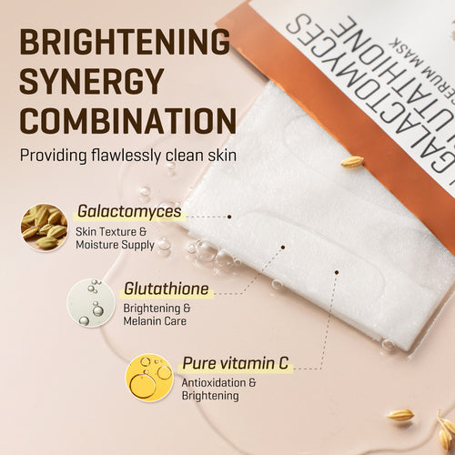 [SOME BY MI] Galactomyces Glutathione Glow Serum Mask (1ea)