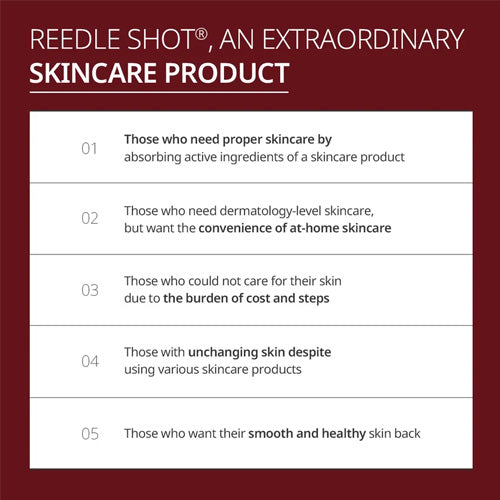 [VT Cosmetics] Red Booster Reedle Shot 100